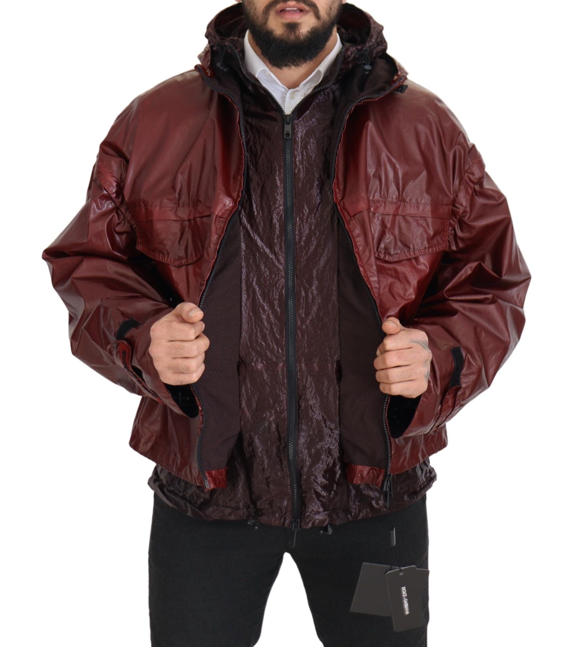 Dolce & Gabbana Red Bomber for Men additional view