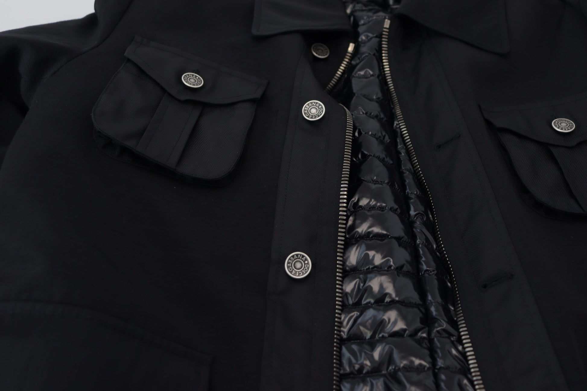 Dolce & Gabbana Black Coat for Men additional view