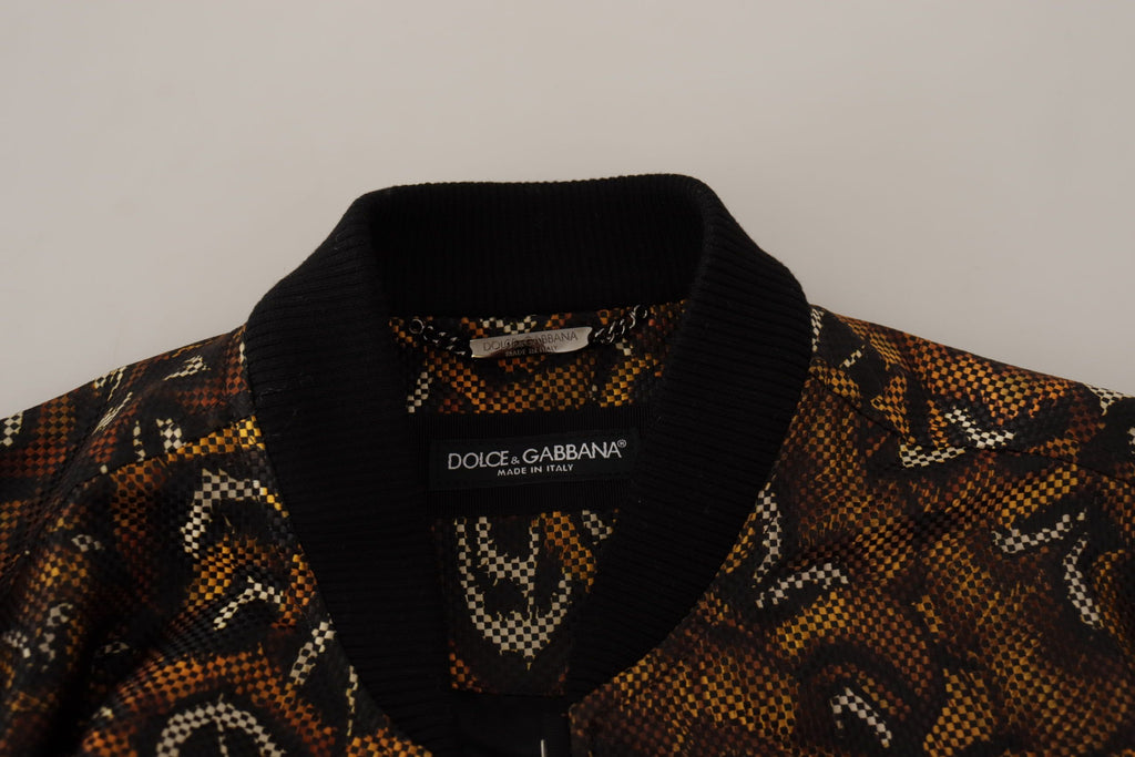 Dolce & Gabbana Brown Coat for Men additional view