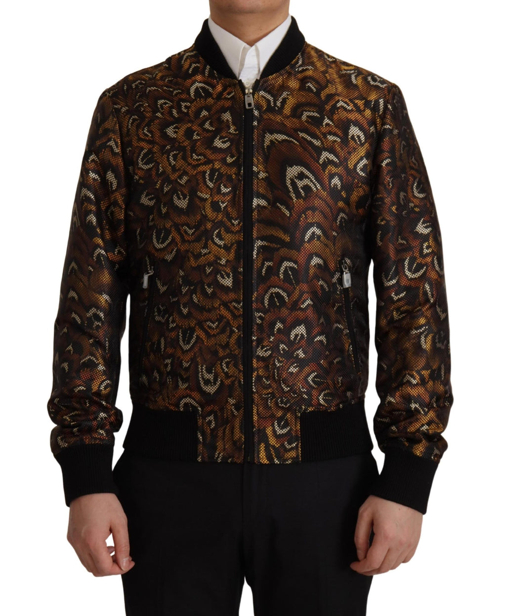 Dolce & Gabbana Brown Coat for Men