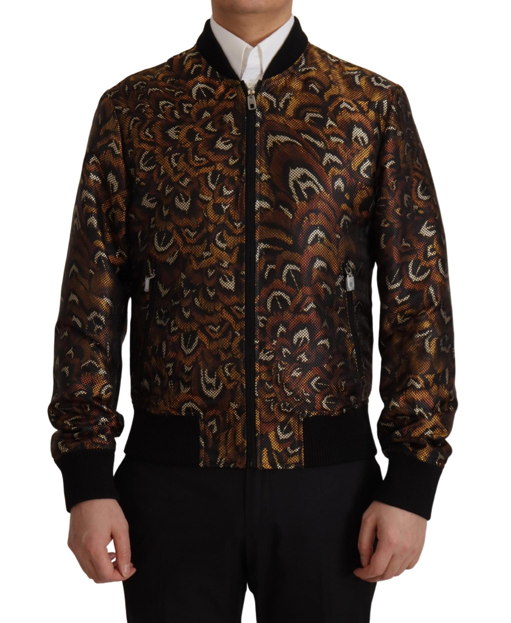 Dolce & Gabbana Brown Coat for Men