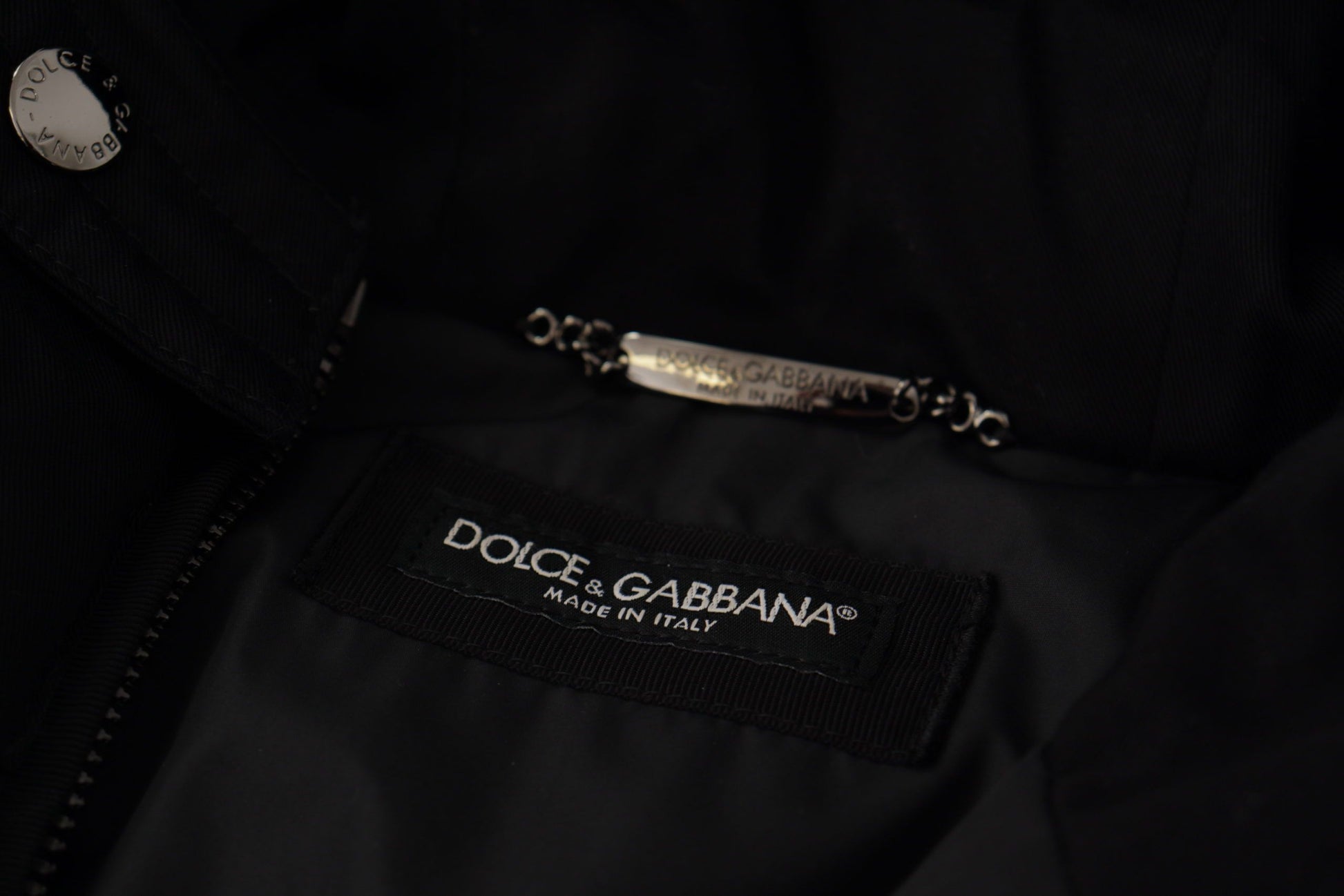 Dolce & Gabbana Black Parkas for Men additional view