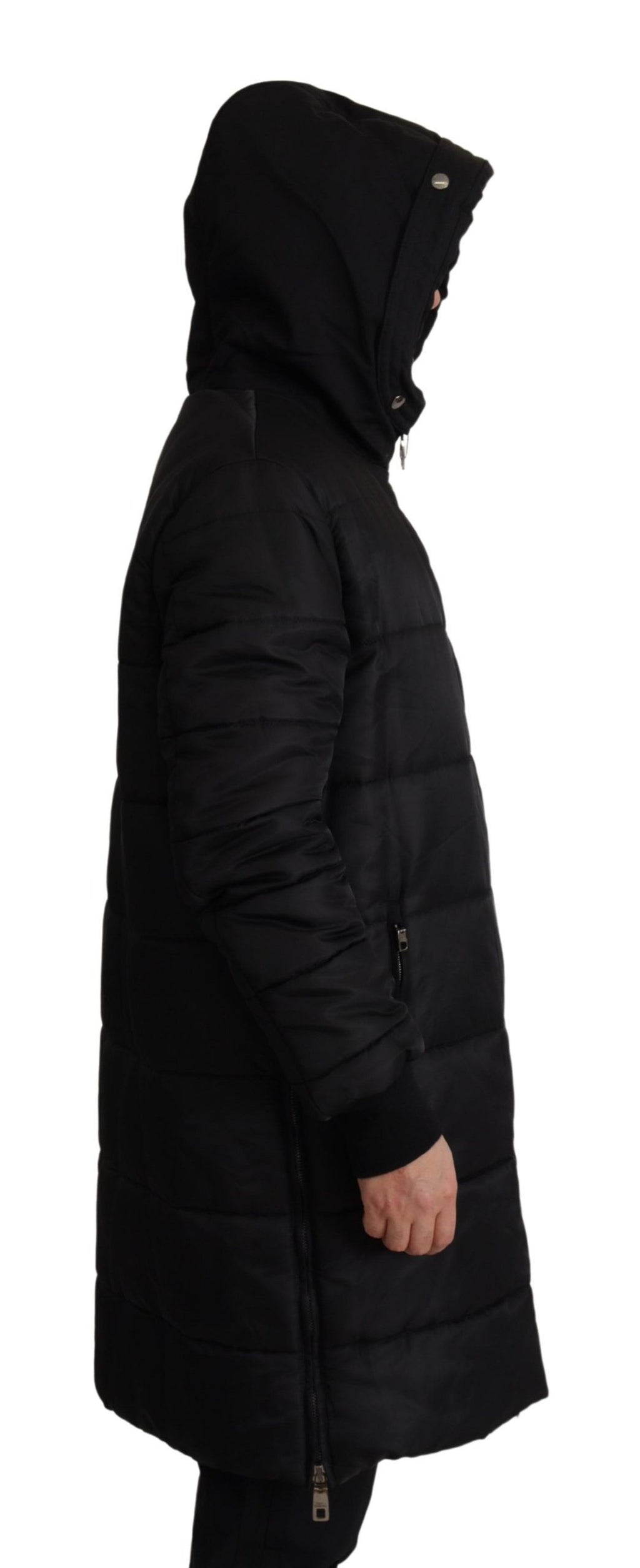Dolce & Gabbana Black Parkas for Men detail view