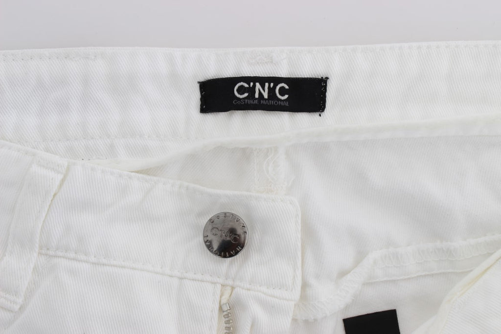 Costume National White Bootcut Jeans for Women additional view