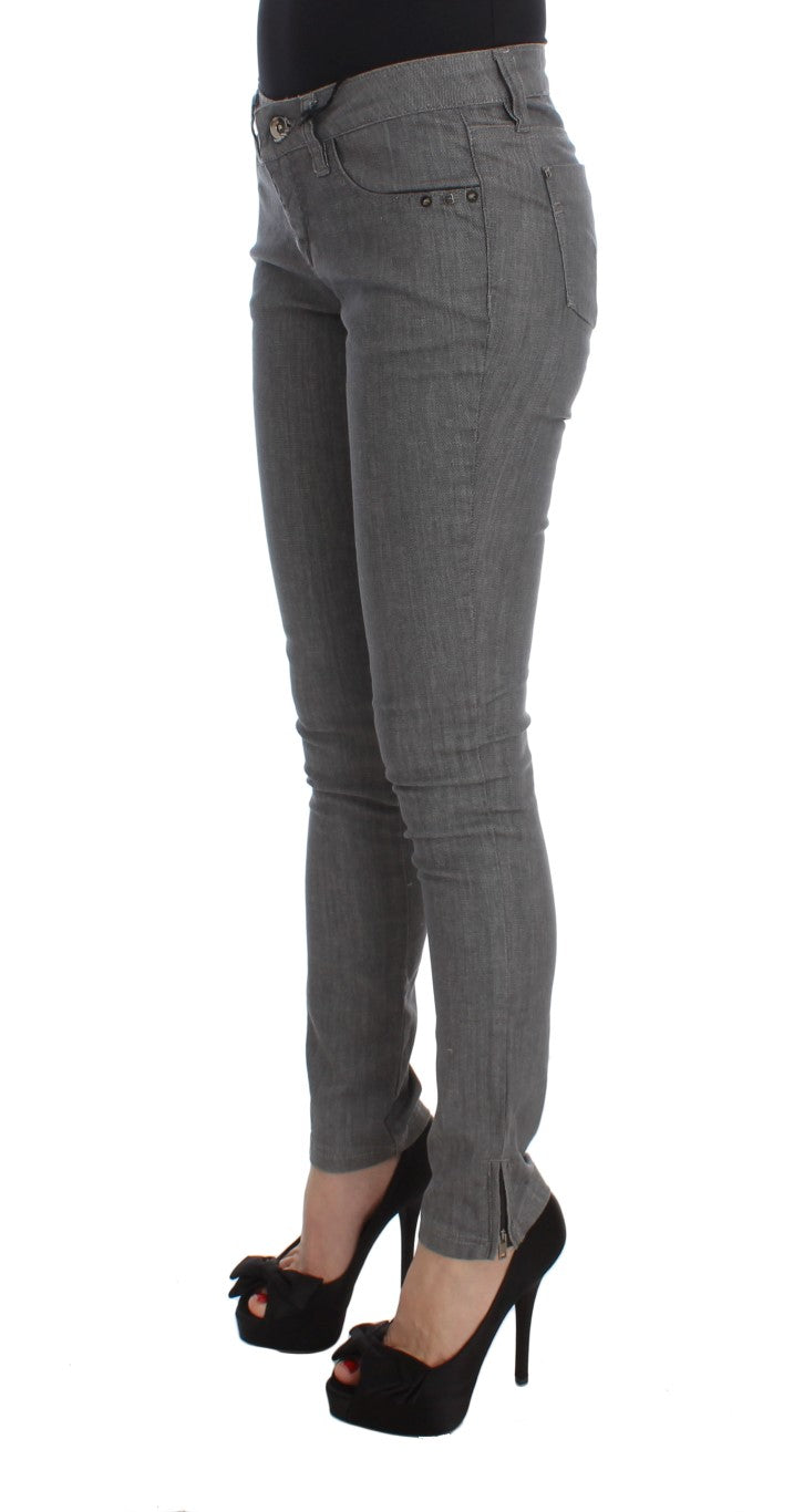 Costume National Grey Slim Fit Jeans for Women alternate view