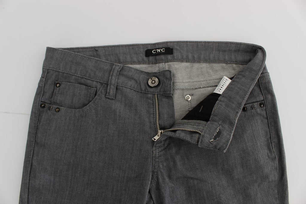 Costume National Grey Slim Fit Jeans for Women additional view