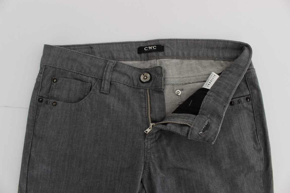 Costume National Grey Slim Fit Jeans for Women additional view