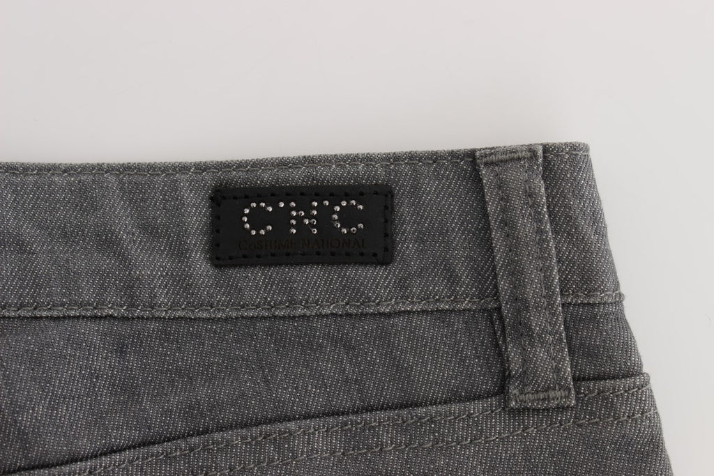 Costume National Grey Slim Fit Jeans for Women additional view