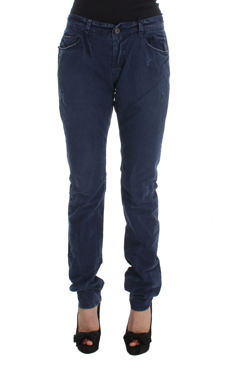 Costume National Blue Skinny Jeans for Women