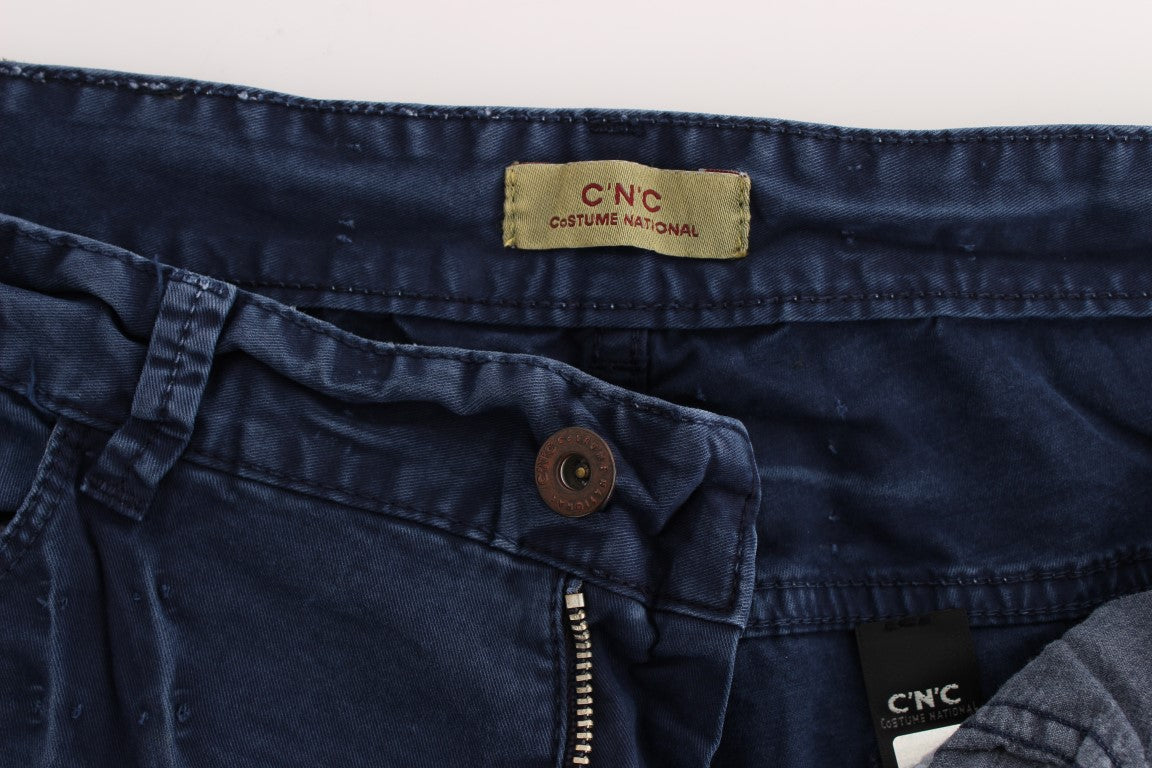 Costume National Blue Skinny Jeans for Women additional view