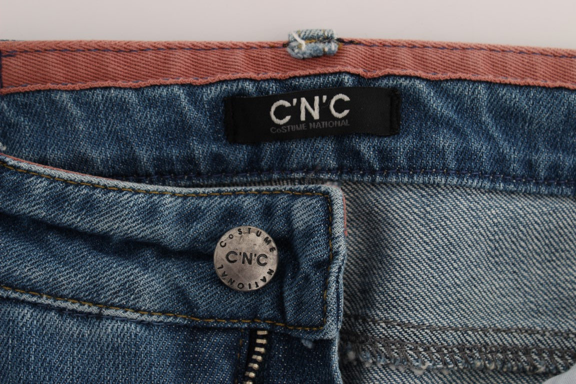 Costume National Blue Cropped Jeans for Women additional view