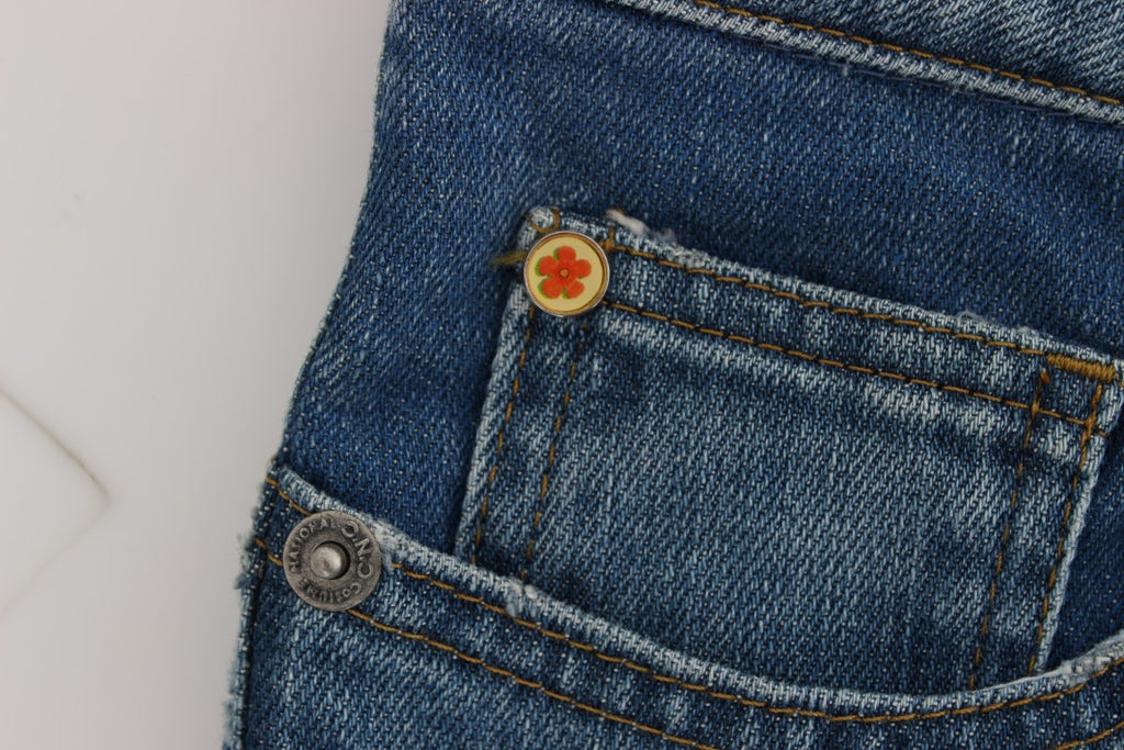 Costume National Blue Cropped Jeans for Women additional view