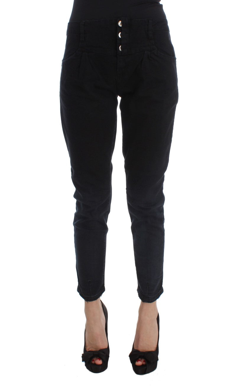 Costume National Black Slim Fit Jeans for Women