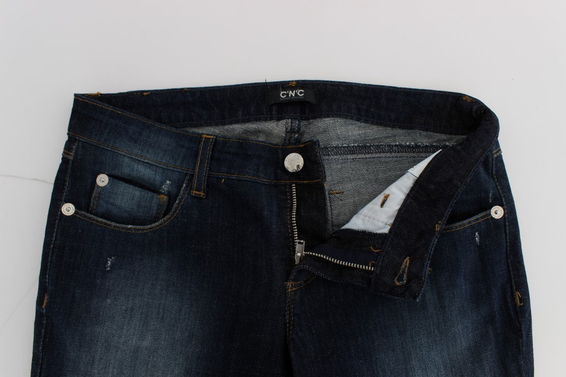 Costume National Blue Bootcut Jeans for Women additional view