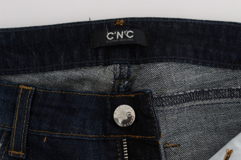Costume National Blue Bootcut Jeans for Women additional view