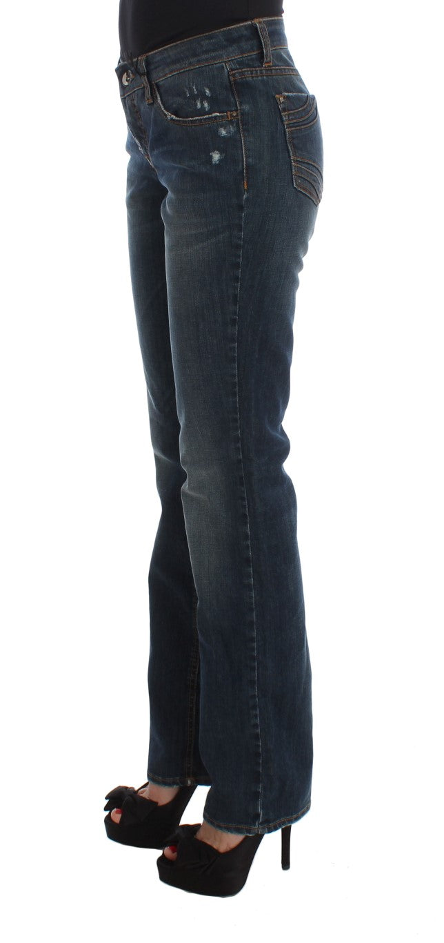 Costume National Blue Bootcut Jeans for Women alternate view