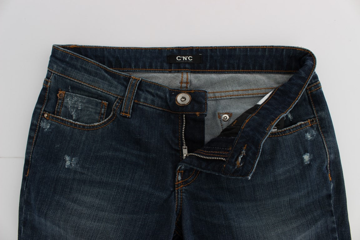 Costume National Blue Bootcut Jeans for Women additional view