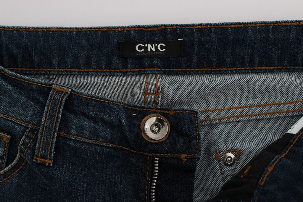 Costume National Blue Bootcut Jeans for Women additional view