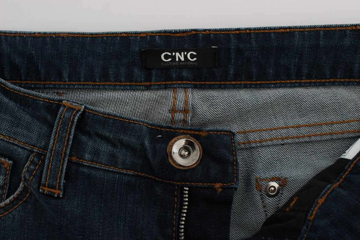 Costume National Blue Bootcut Jeans for Women additional view