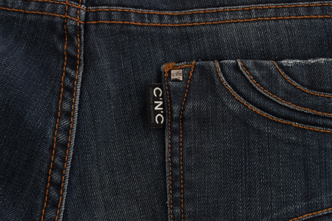 Costume National Blue Bootcut Jeans for Women additional view