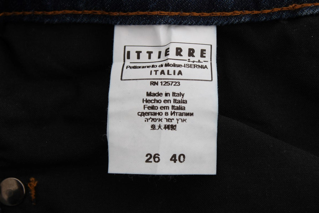 Costume National Blue Bootcut Jeans for Women additional view