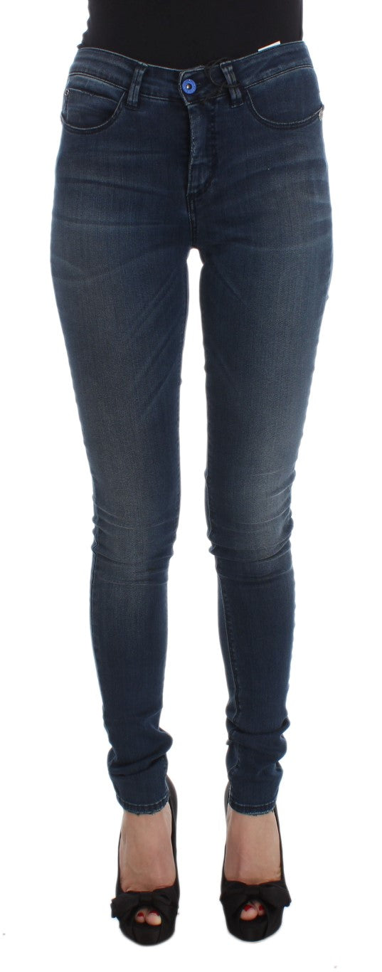 Costume National Blue Slim Fit Jeans for Women