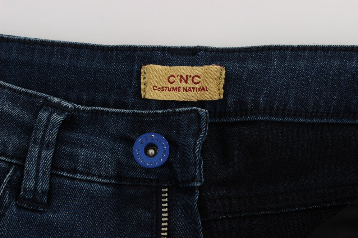 Costume National Blue Slim Fit Jeans for Women additional view