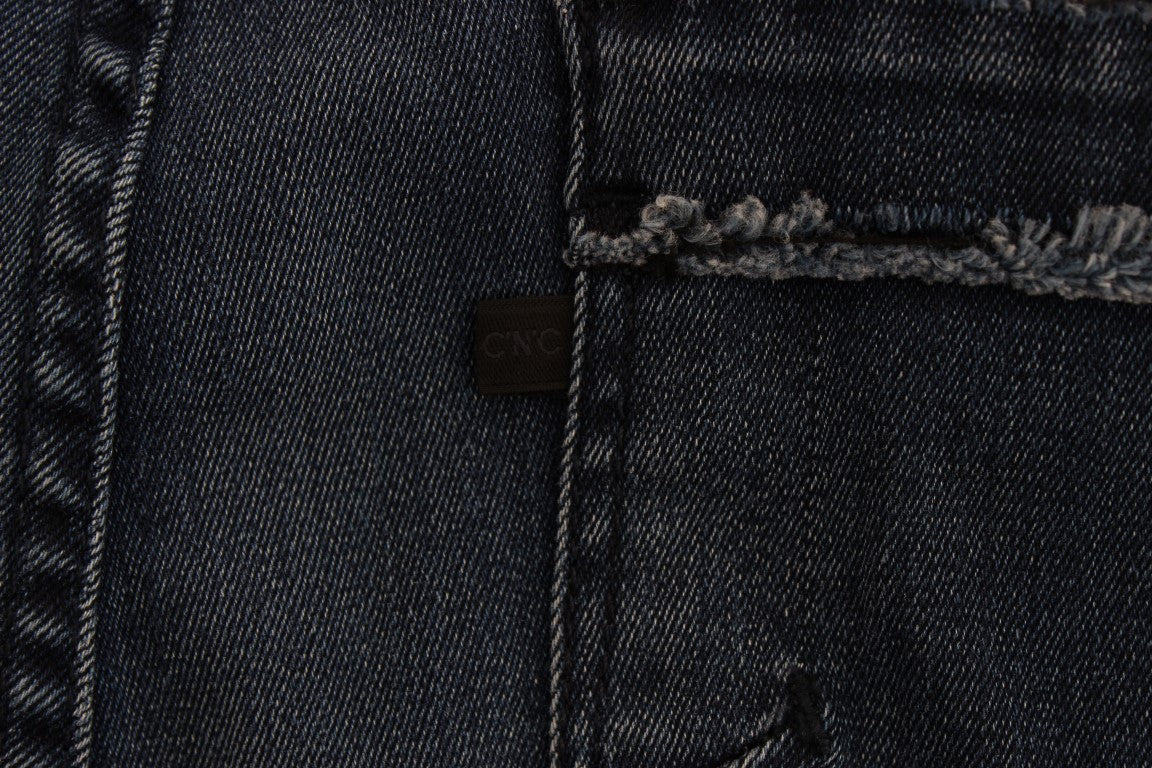 Costume National Blue Slim Fit Jeans for Women additional view