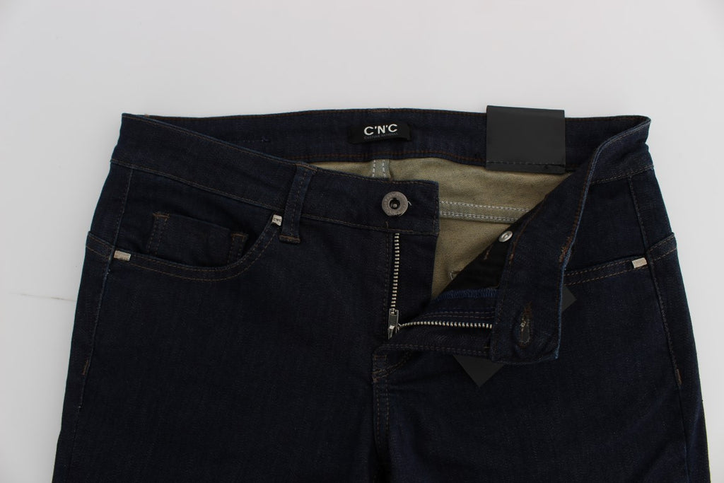 Costume National Blue Slim Fit Jeans for Women additional view