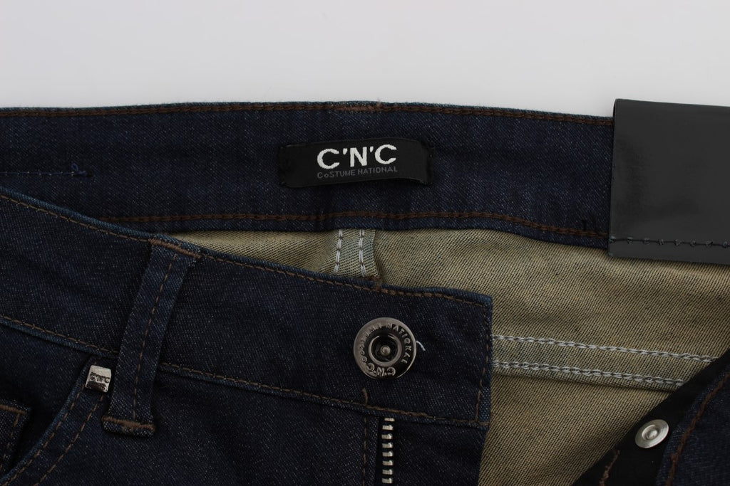Costume National Blue Slim Fit Jeans for Women additional view