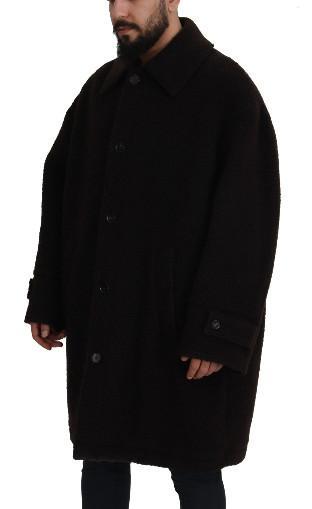 Dolce & Gabbana Black Trench Coats for Men additional view
