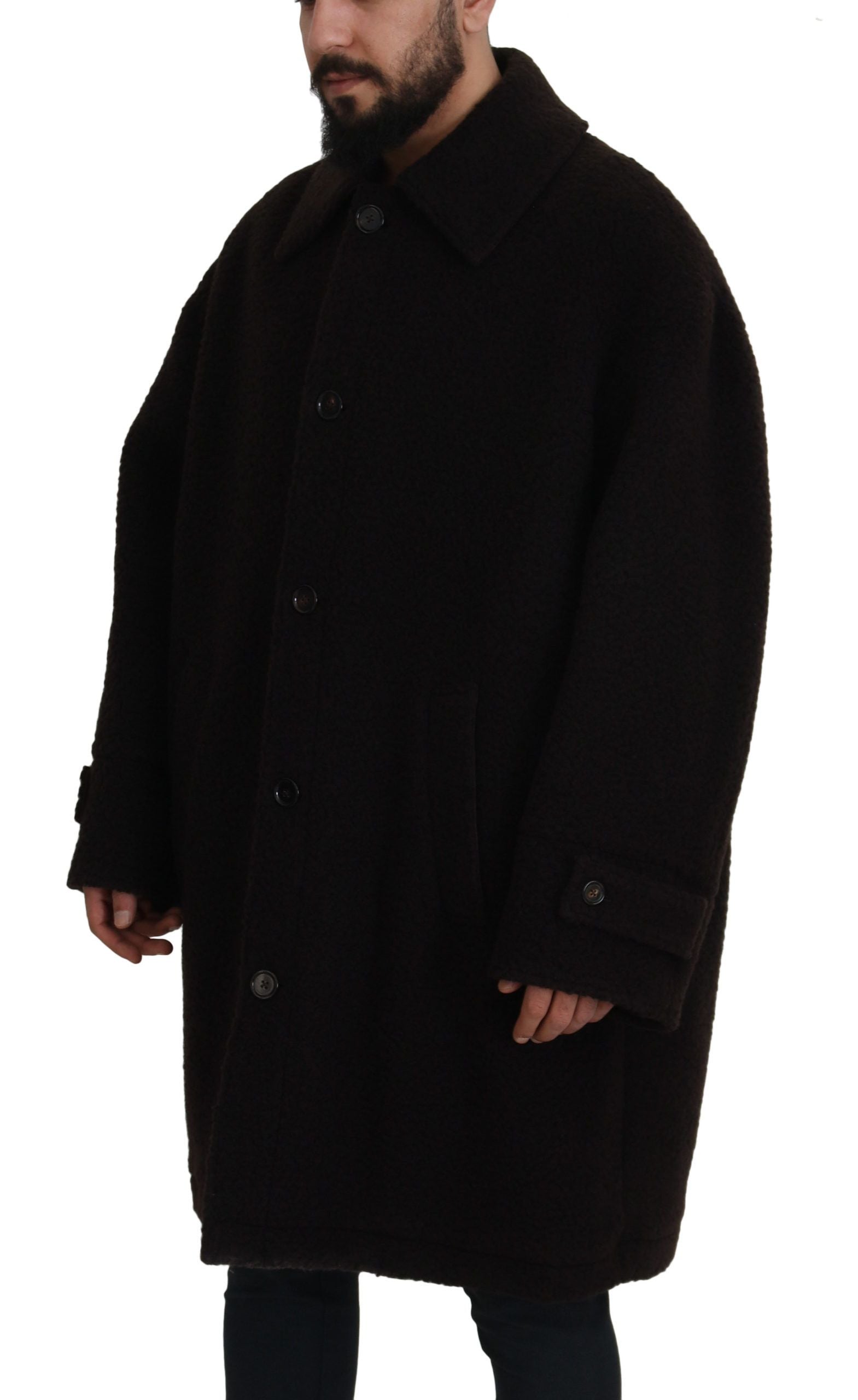 Dolce & Gabbana Black Trench Coats for Men additional view