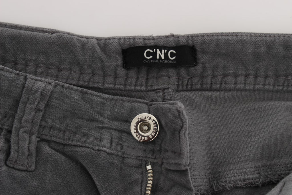Costume National Grey Slim Fit Jeans for Women additional view