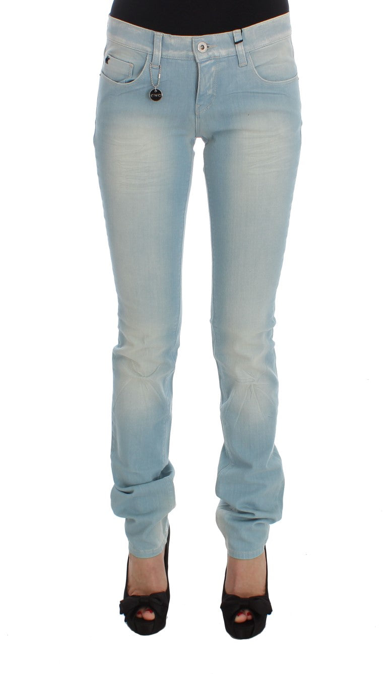 Costume National Blue Slim Fit Jeans for Women