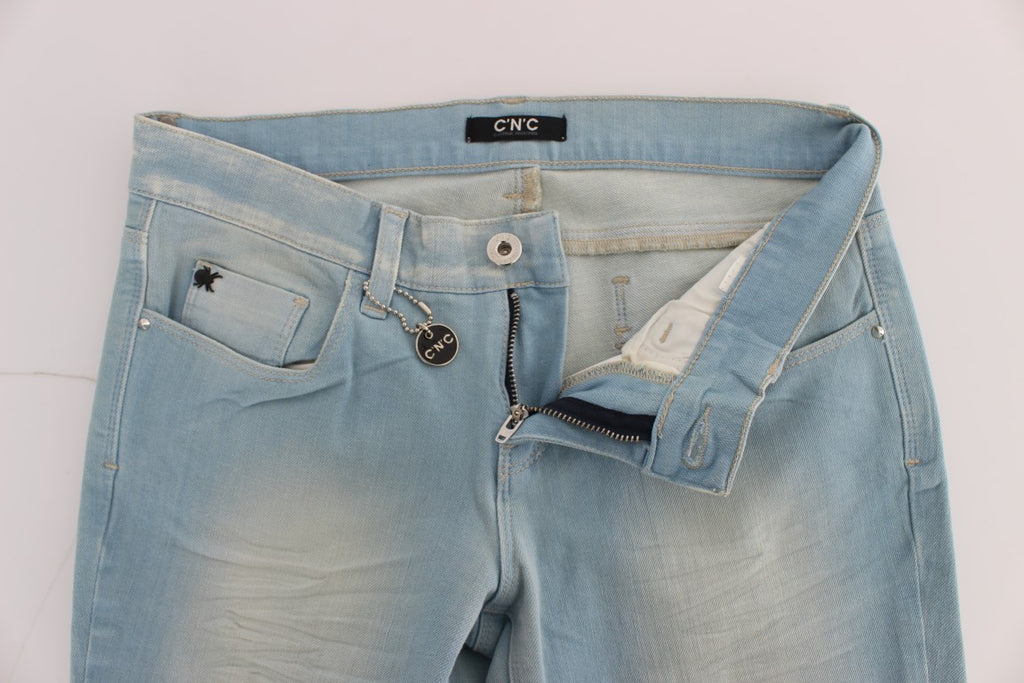 Costume National Blue Slim Fit Jeans for Women additional view