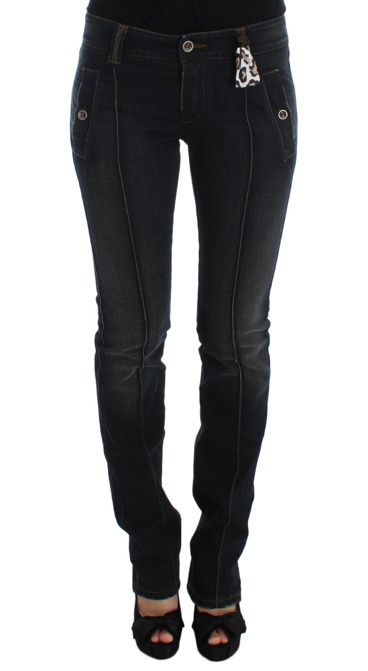 Ermanno Scervino Blue Slim Fit Jeans for Women