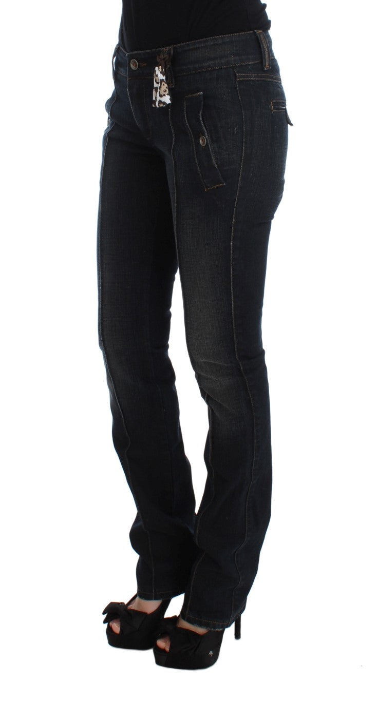 Ermanno Scervino Blue Slim Fit Jeans for Women alternate view