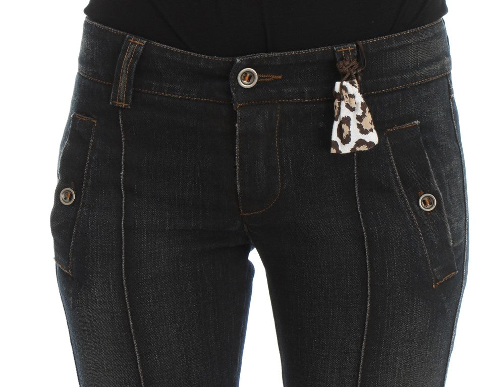 Ermanno Scervino Blue Slim Fit Jeans for Women additional view