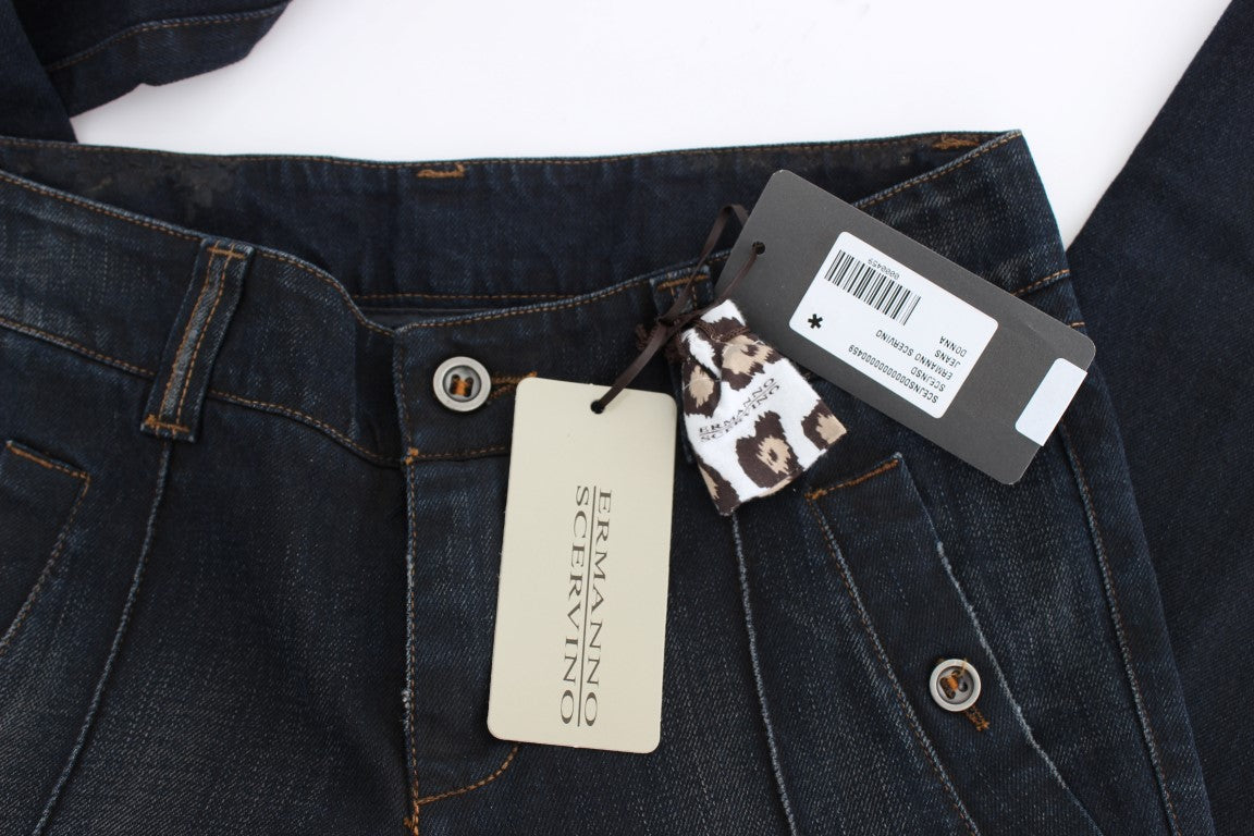 Ermanno Scervino Blue Slim Fit Jeans for Women additional view
