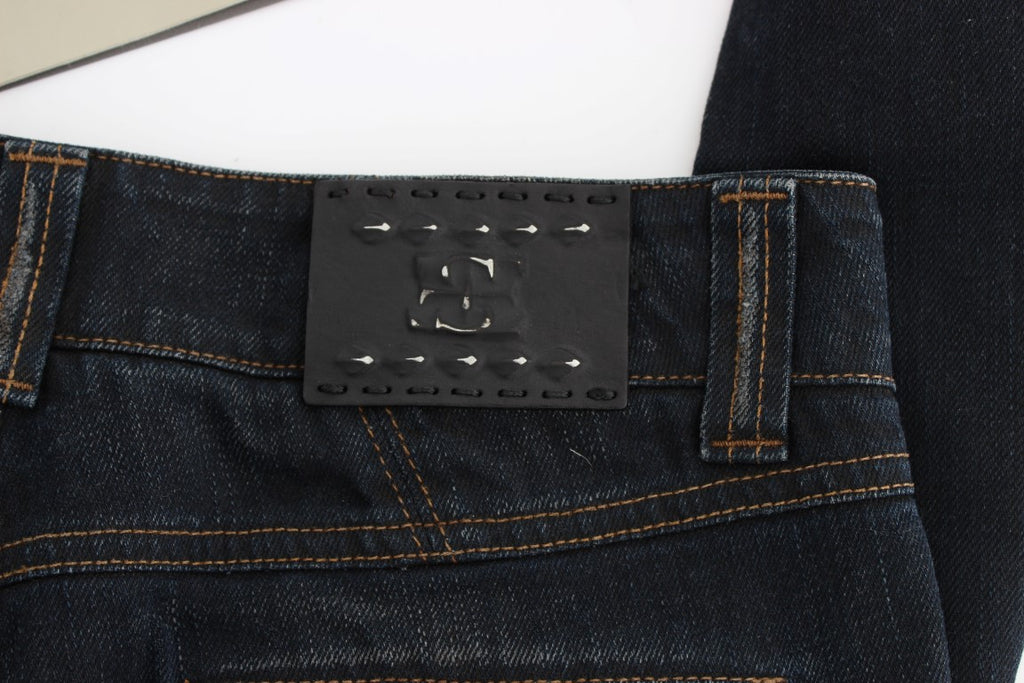 Ermanno Scervino Blue Slim Fit Jeans for Women additional view