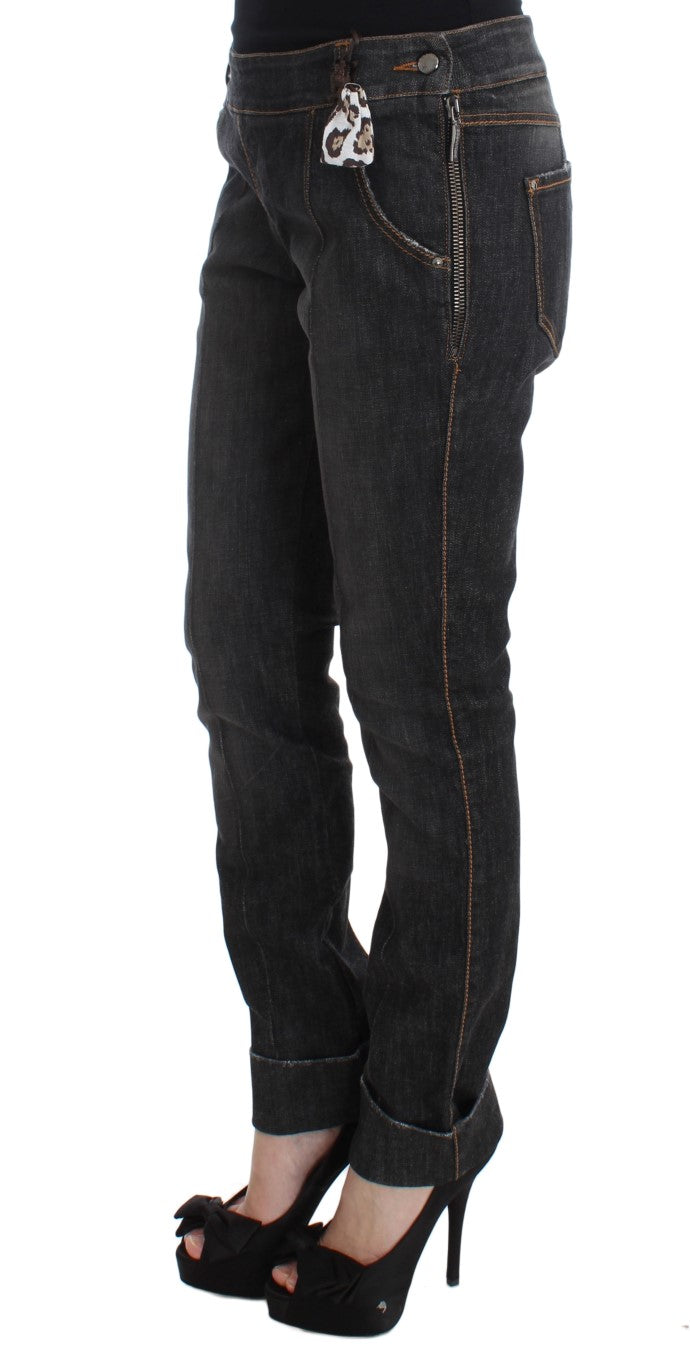 Ermanno Scervino Grey Slim Fit Jeans for Women alternate view