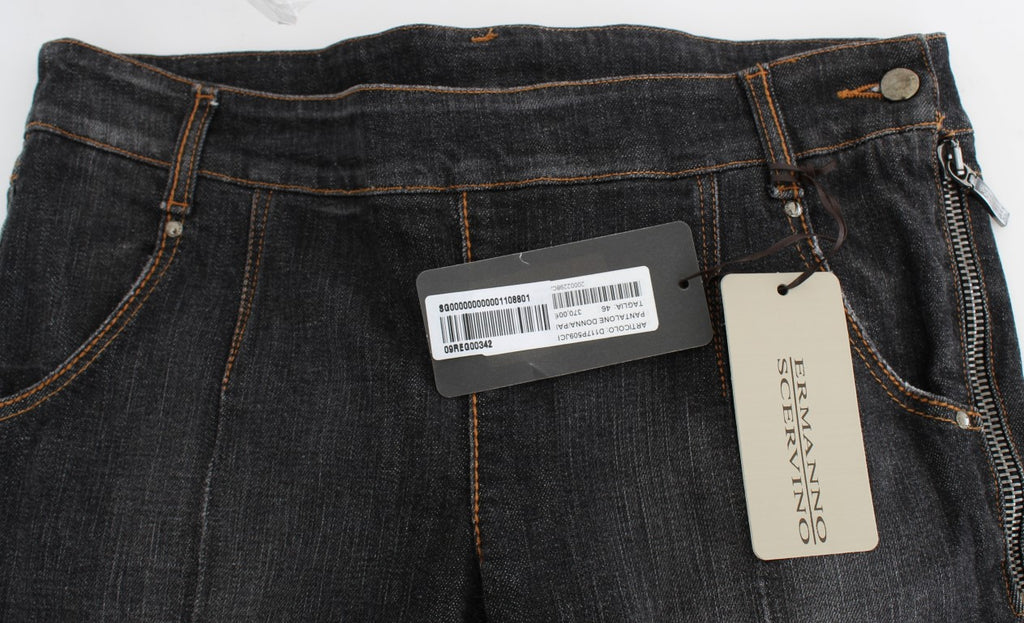 Ermanno Scervino Grey Slim Fit Jeans for Women additional view