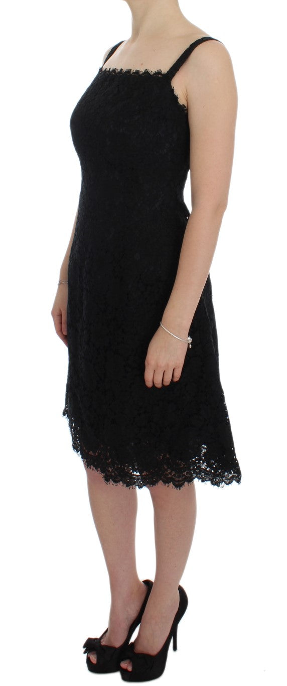 Dolce & Gabbana Black Midi Dress for Women alternate view