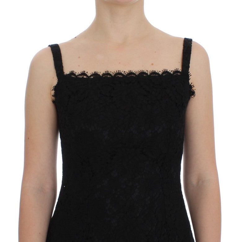 Dolce & Gabbana Black Midi Dress for Women additional view