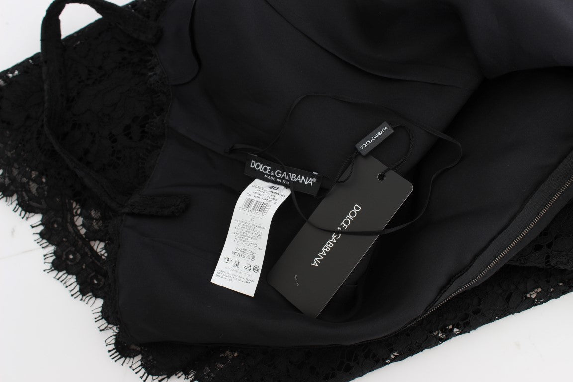 Dolce & Gabbana Black Midi Dress for Women additional view