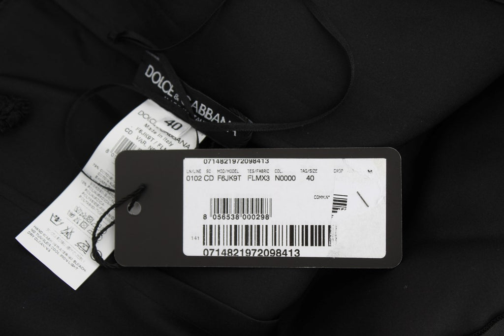 Dolce & Gabbana Black Midi Dress for Women additional view