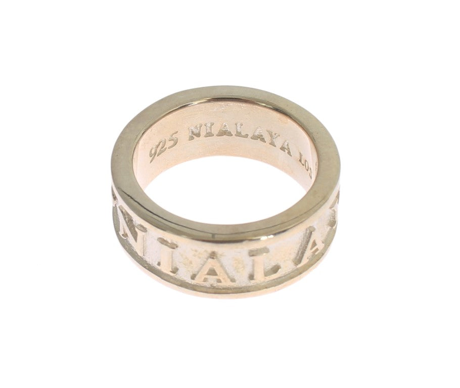 Nialaya Silver Rings for Men detail view