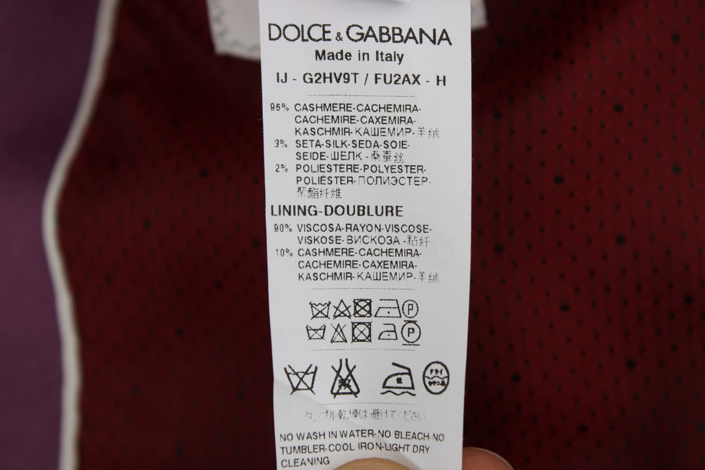 Dolce & Gabbana Purple Blazer for Men additional view
