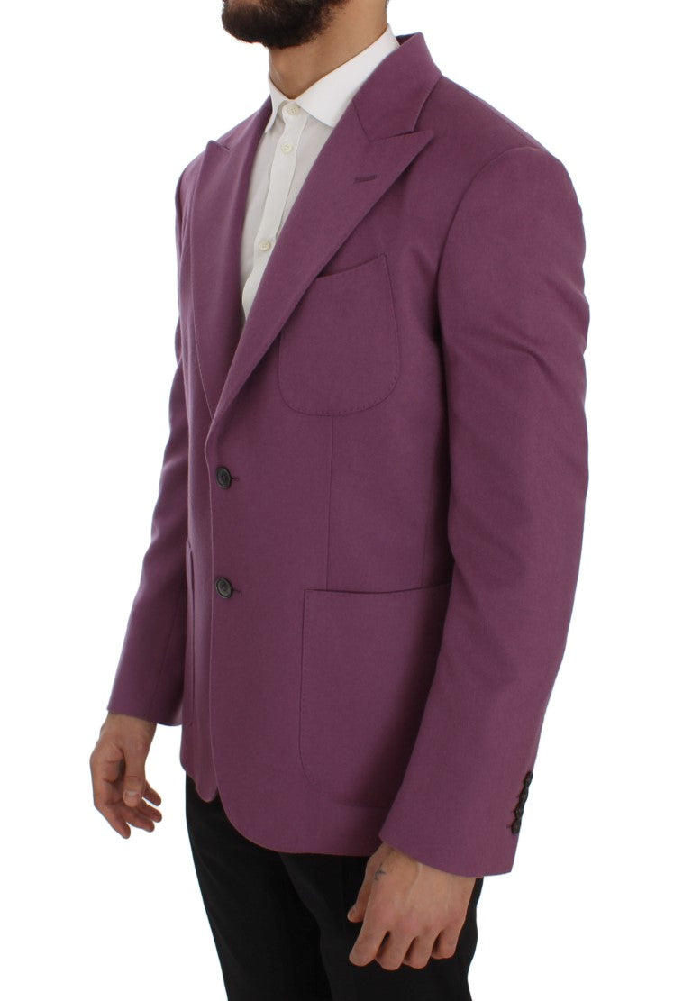 Dolce & Gabbana Purple Blazer for Men side view
