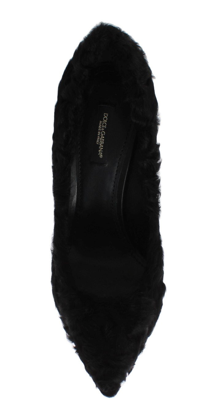 Dolce & Gabbana Black High Heel for Women side view